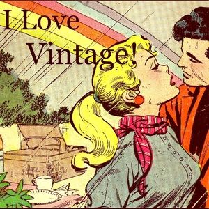 I love shopping for vintage!